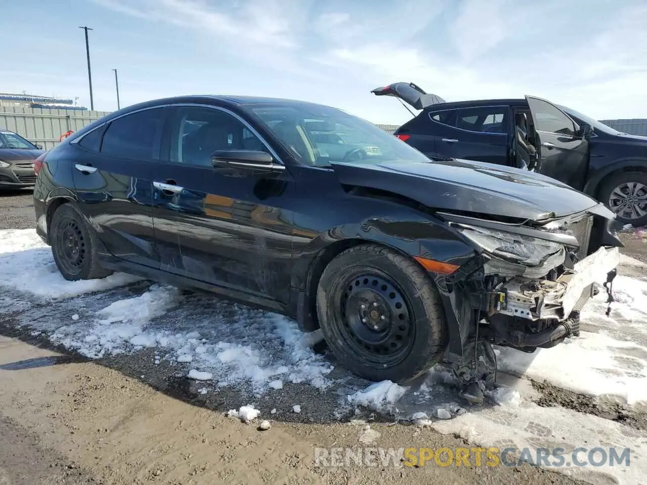 4 Photograph of a damaged car 2HGFC1F98KH100408 HONDA CIVIC 2019
