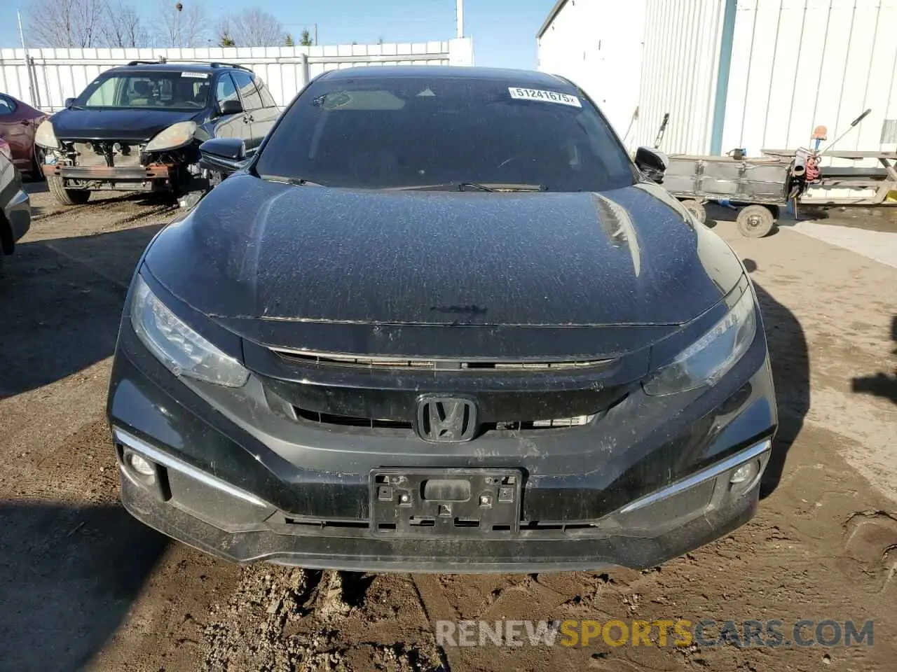 5 Photograph of a damaged car 2HGFC1F98KH102840 HONDA CIVIC 2019
