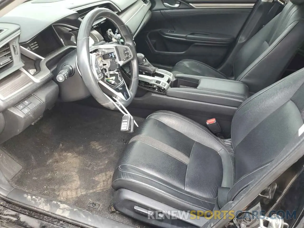 7 Photograph of a damaged car 2HGFC1F98KH102840 HONDA CIVIC 2019