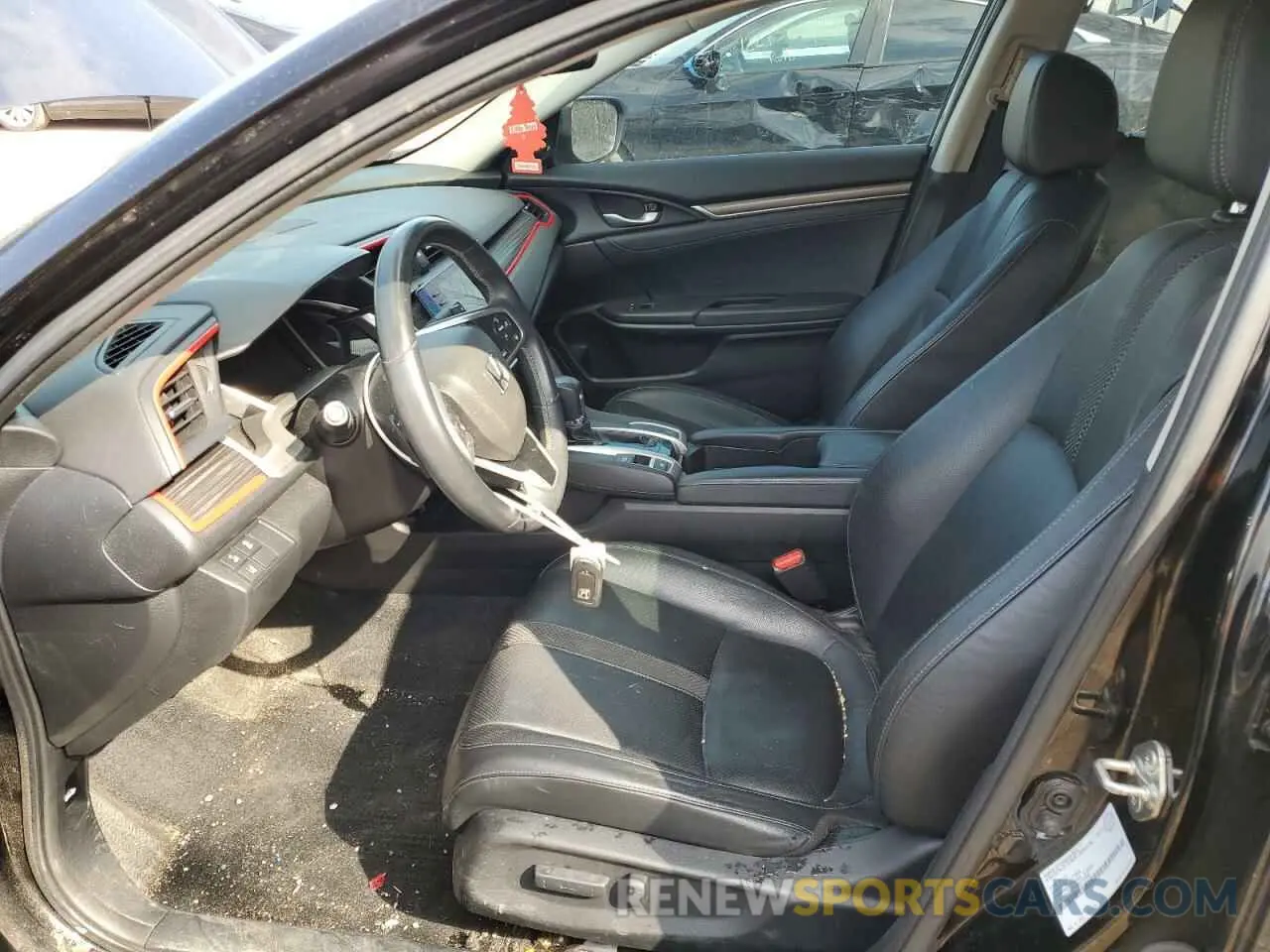 7 Photograph of a damaged car 2HGFC1F98KH104989 HONDA CIVIC 2019