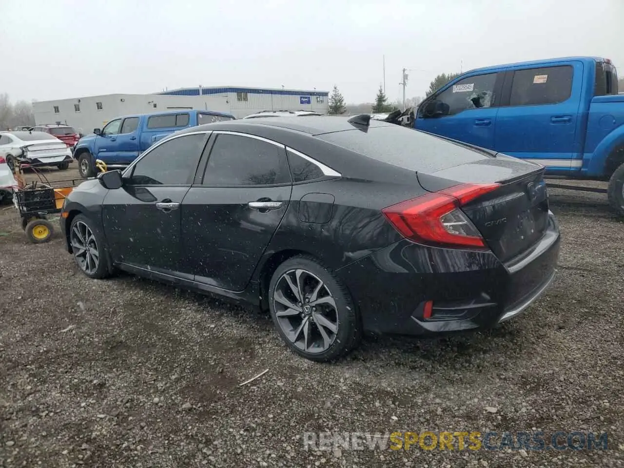 2 Photograph of a damaged car 2HGFC1F98KH106807 HONDA CIVIC 2019