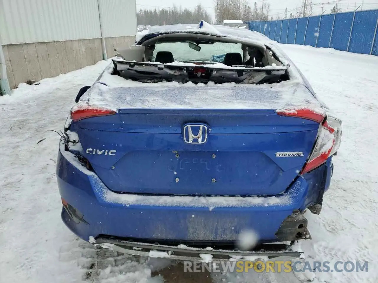 6 Photograph of a damaged car 2HGFC1F99KH105729 HONDA CIVIC 2019