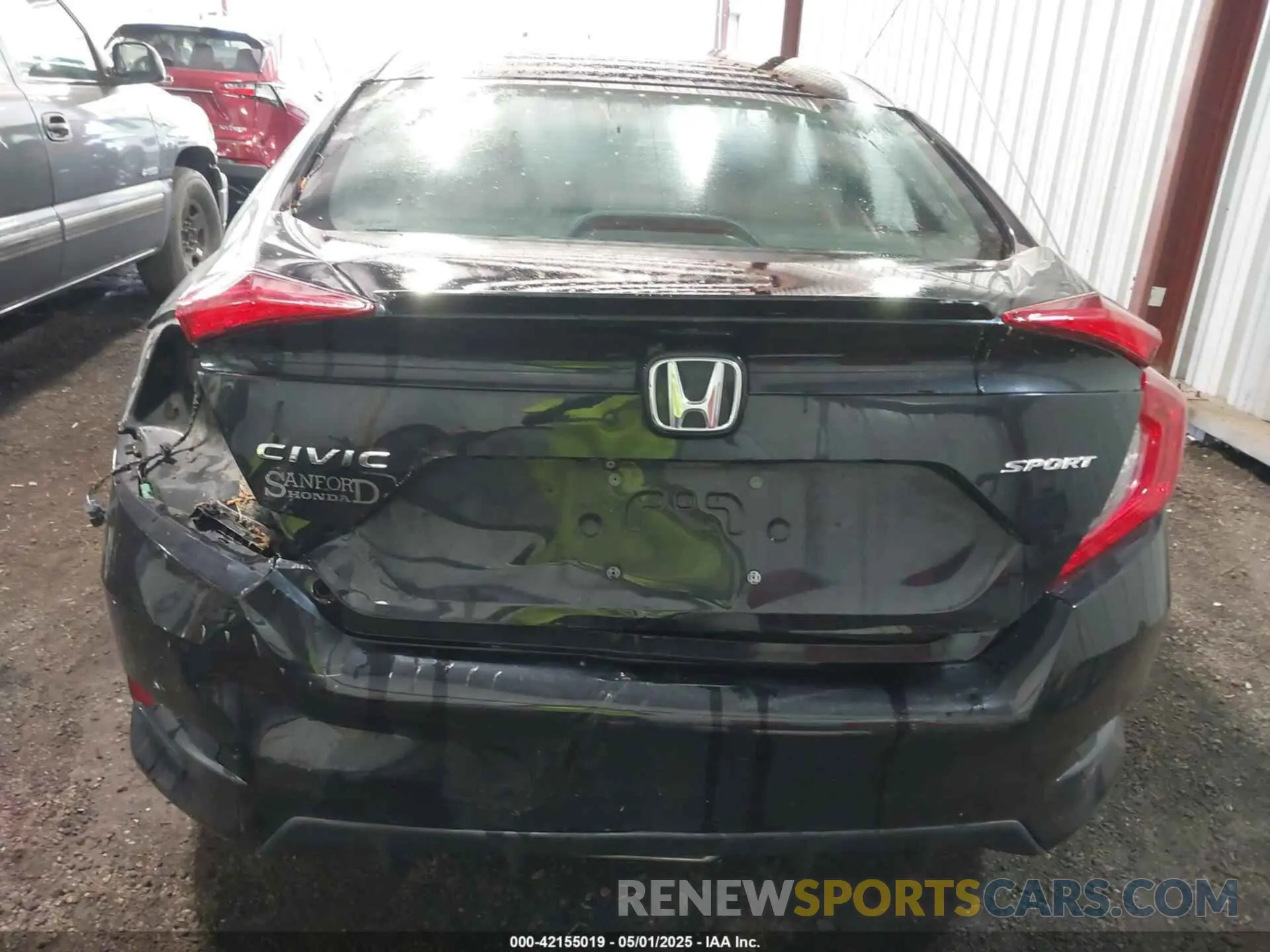 16 Photograph of a damaged car 2HGFC2E82KH550408 HONDA CIVIC 2019