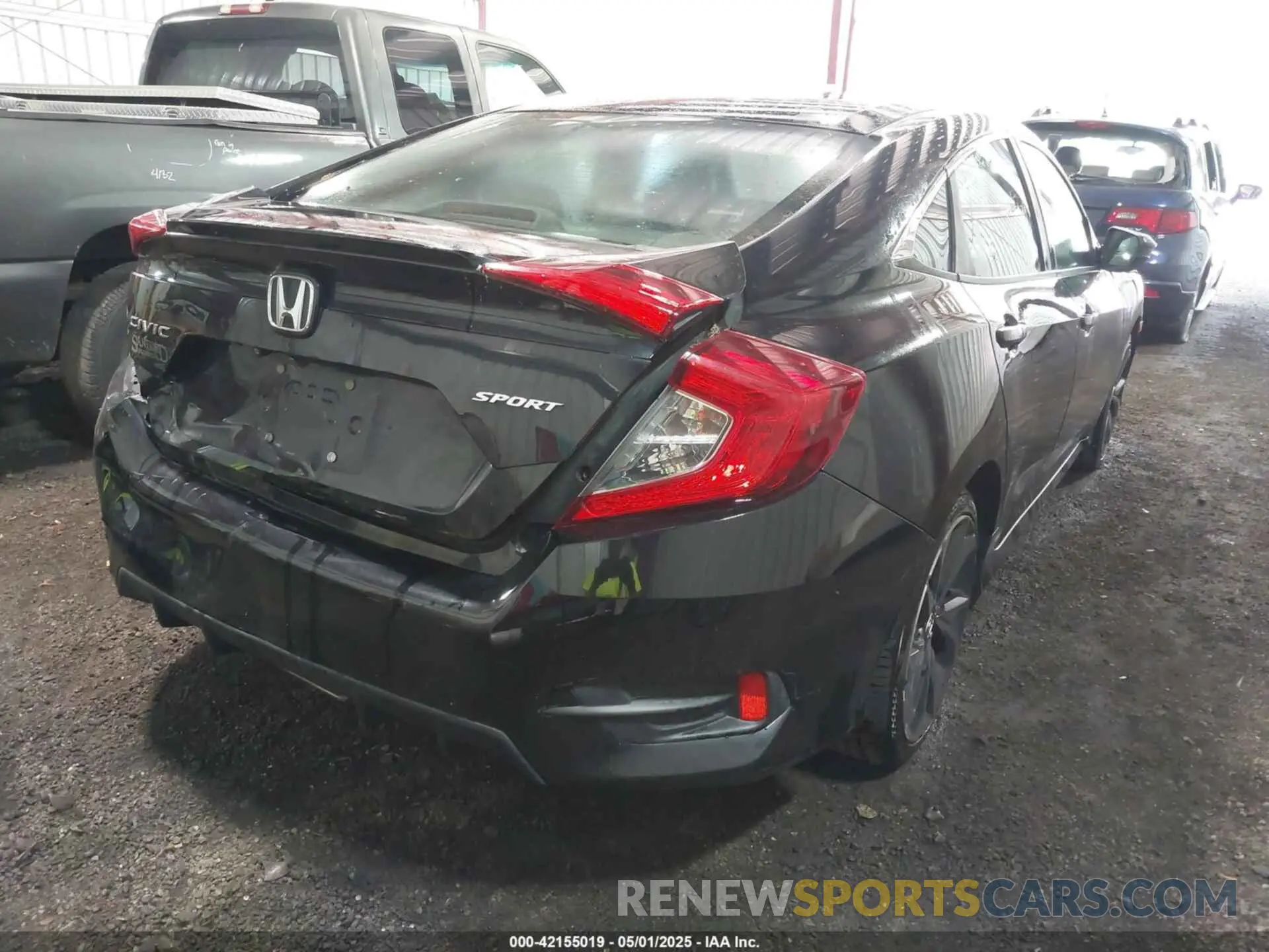 4 Photograph of a damaged car 2HGFC2E82KH550408 HONDA CIVIC 2019