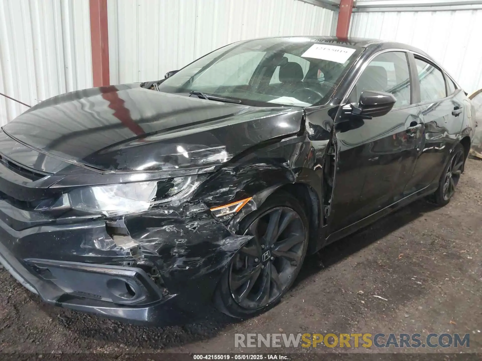 6 Photograph of a damaged car 2HGFC2E82KH550408 HONDA CIVIC 2019