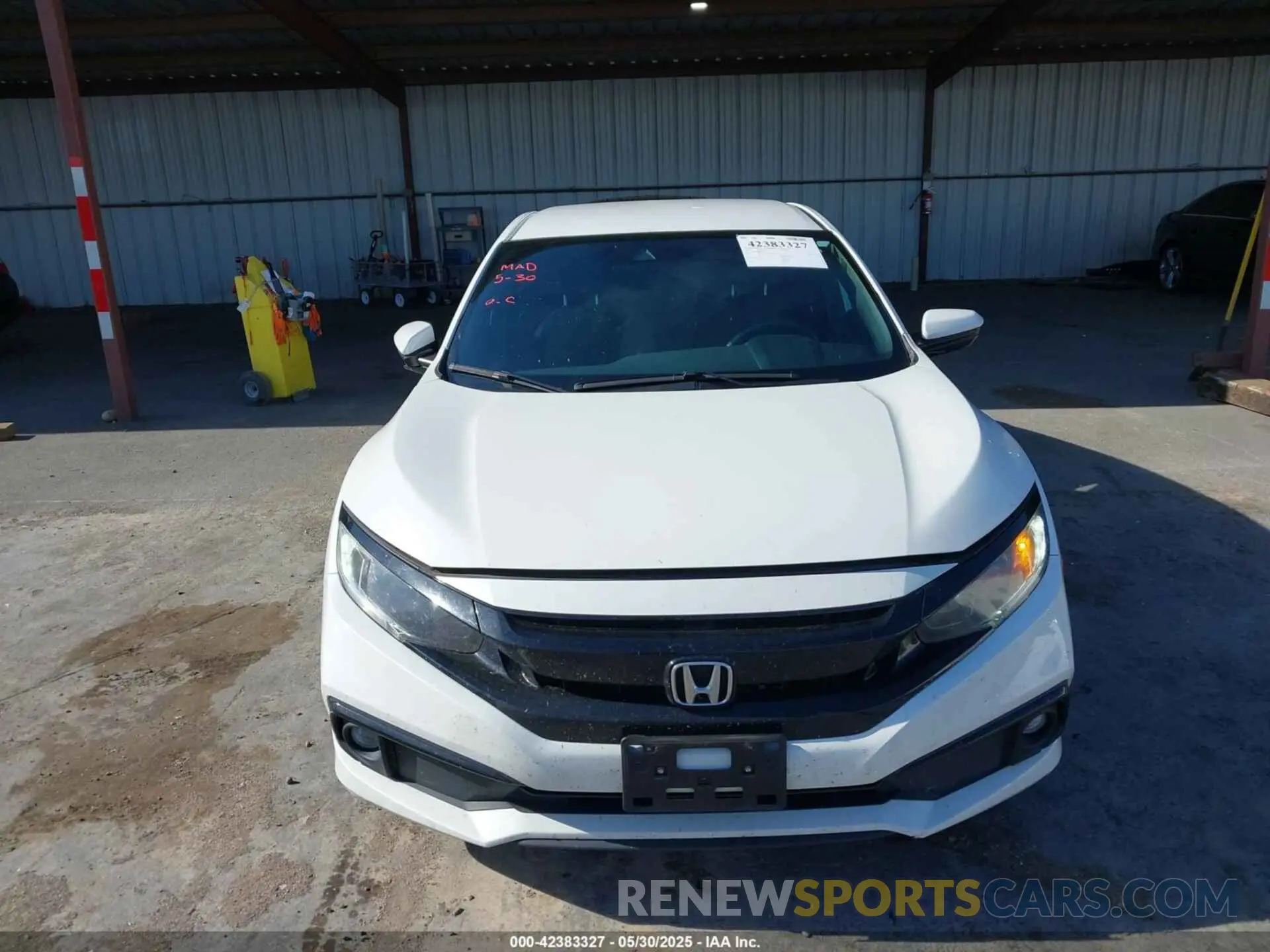 12 Photograph of a damaged car 2HGFC2E88KH501827 HONDA CIVIC 2019