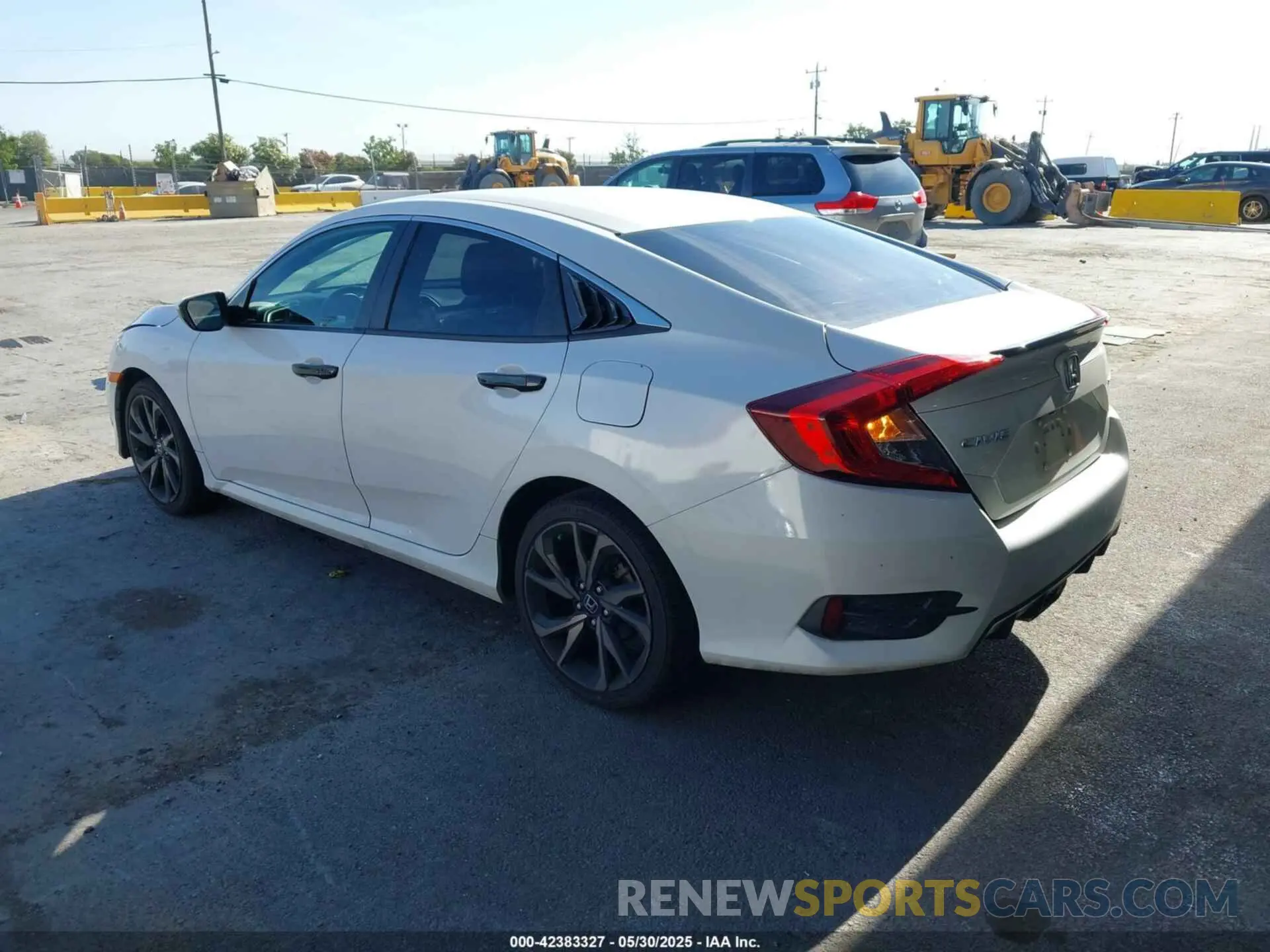 3 Photograph of a damaged car 2HGFC2E88KH501827 HONDA CIVIC 2019