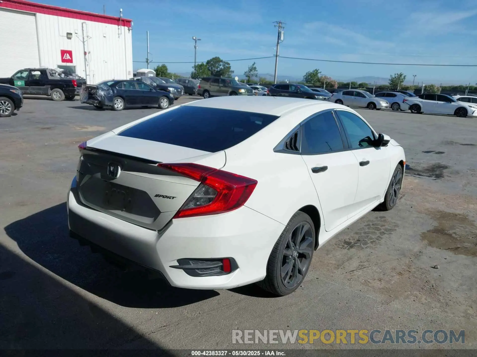 4 Photograph of a damaged car 2HGFC2E88KH501827 HONDA CIVIC 2019