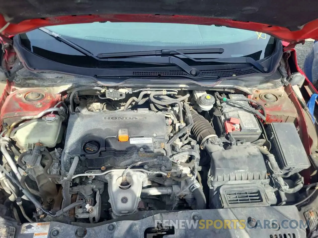 11 Photograph of a damaged car 2HGFC2F50KH019938 HONDA CIVIC 2019