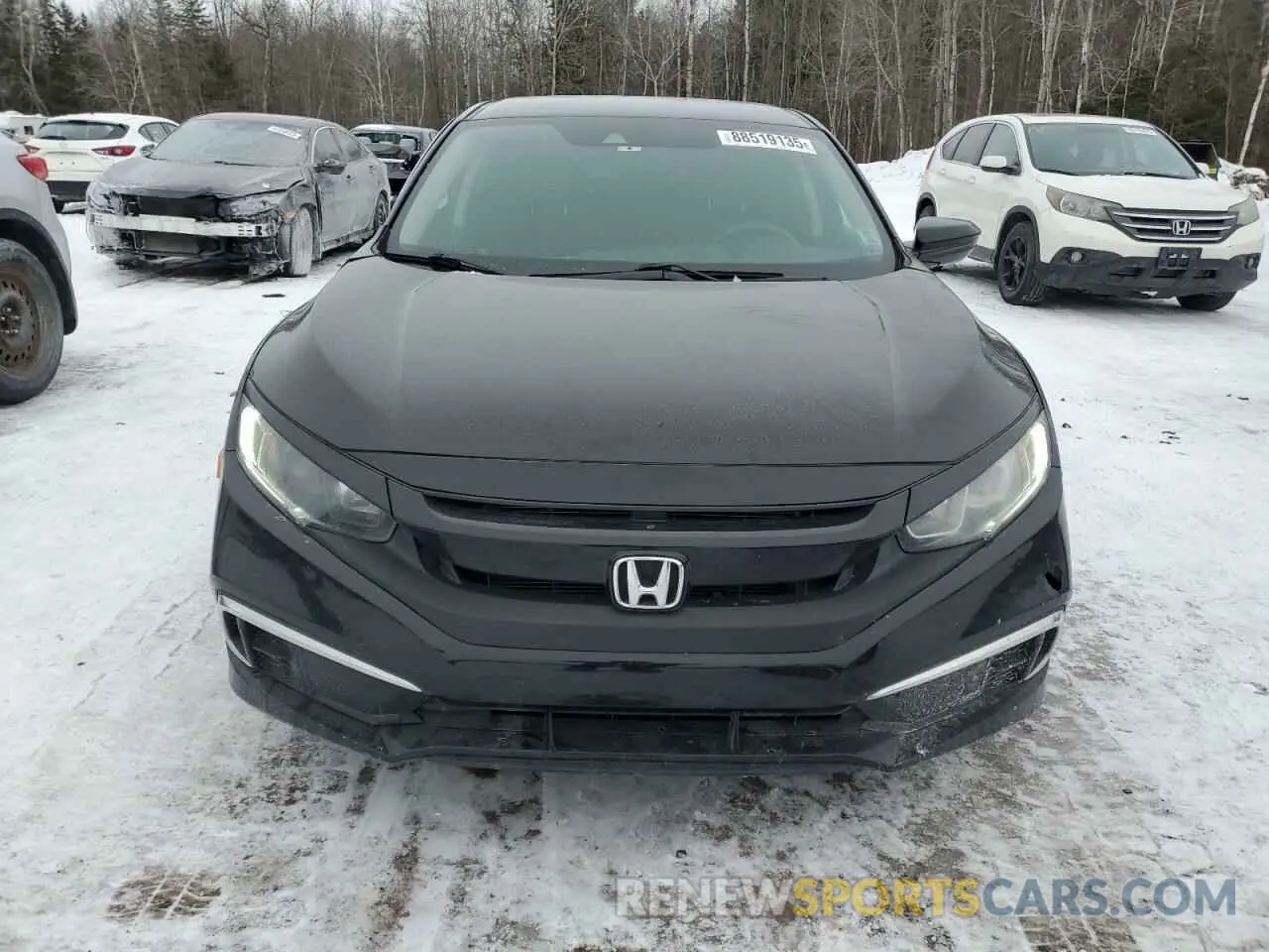 5 Photograph of a damaged car 2HGFC2F52KH025160 HONDA CIVIC 2019
