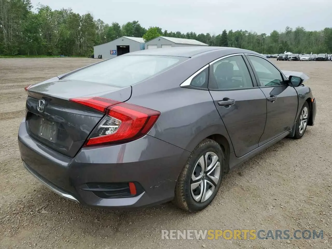 3 Photograph of a damaged car 2HGFC2F59KH005567 HONDA CIVIC 2019