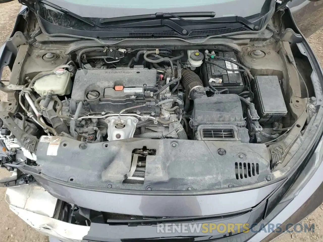 11 Photograph of a damaged car 2HGFC2F59KH015080 HONDA CIVIC 2019