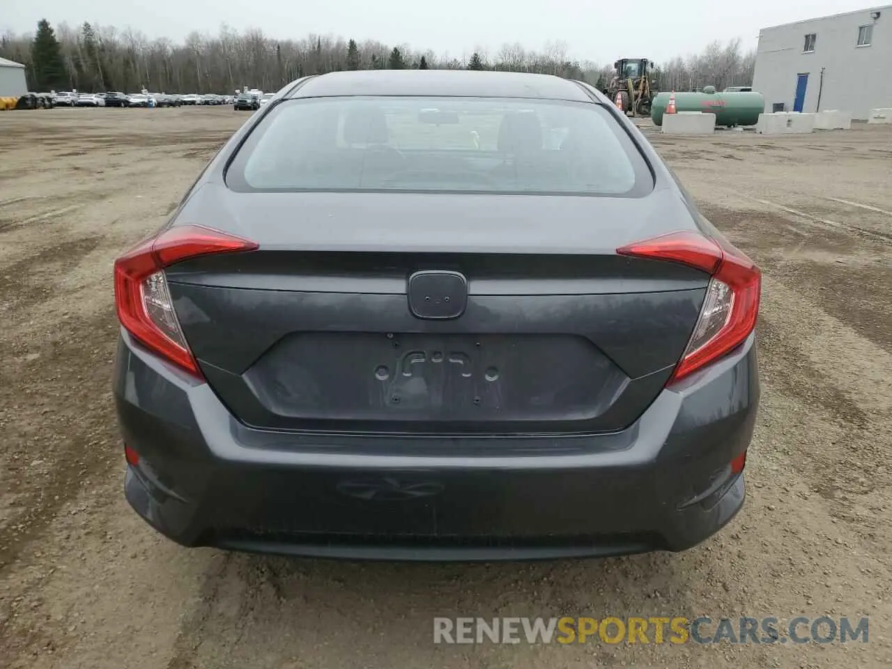 6 Photograph of a damaged car 2HGFC2F59KH015080 HONDA CIVIC 2019