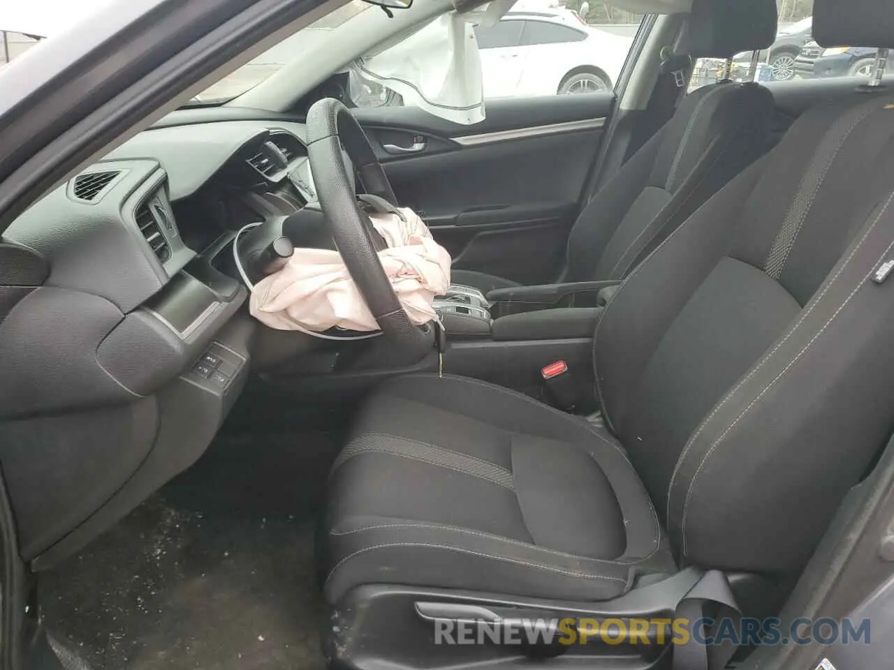 7 Photograph of a damaged car 2HGFC2F59KH015080 HONDA CIVIC 2019