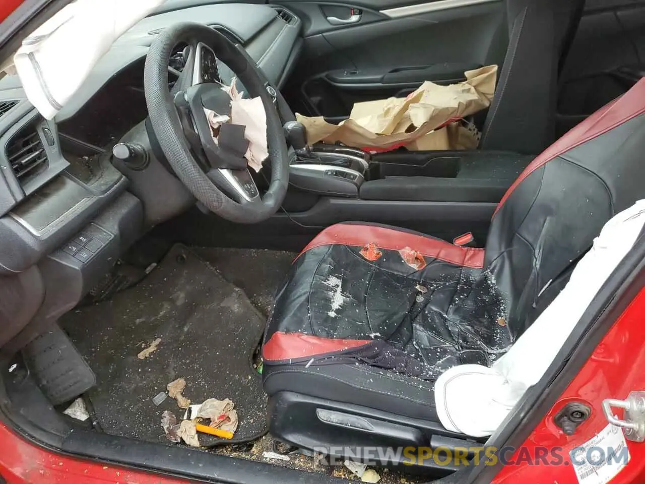 7 Photograph of a damaged car 2HGFC2F59KH038424 HONDA CIVIC 2019