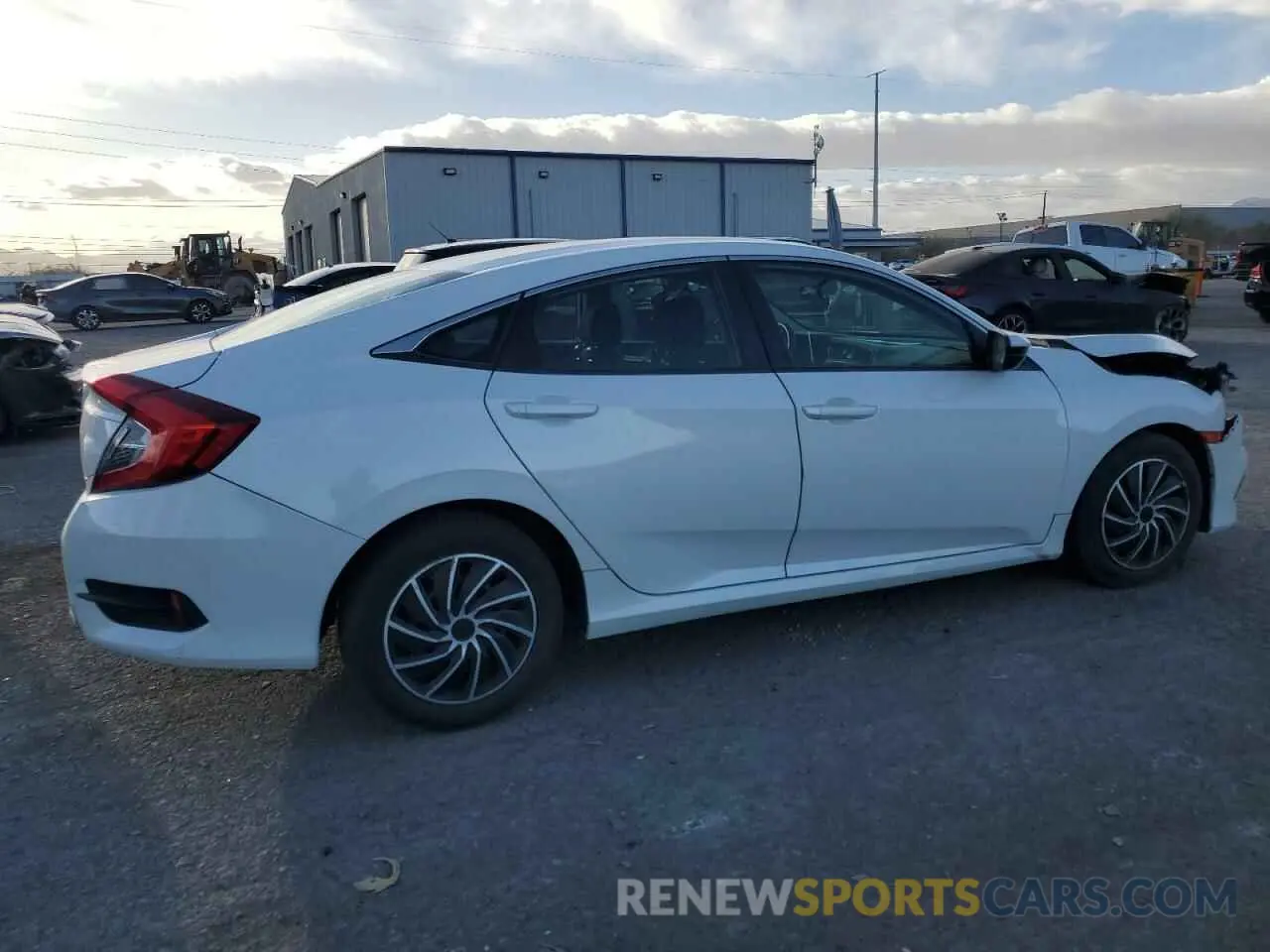 3 Photograph of a damaged car 2HGFC2F60KH504492 HONDA CIVIC 2019