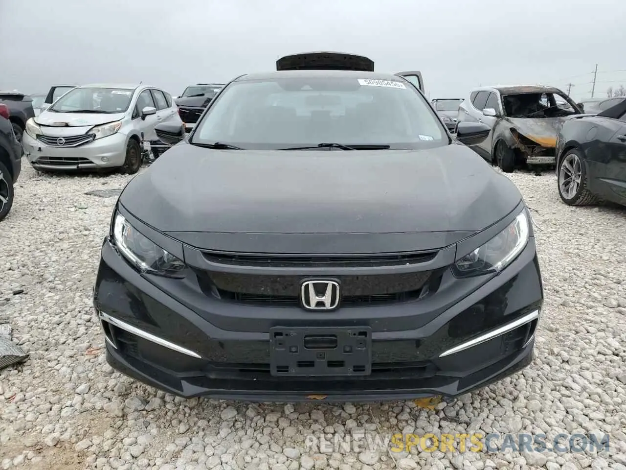 5 Photograph of a damaged car 2HGFC2F60KH505609 HONDA CIVIC 2019