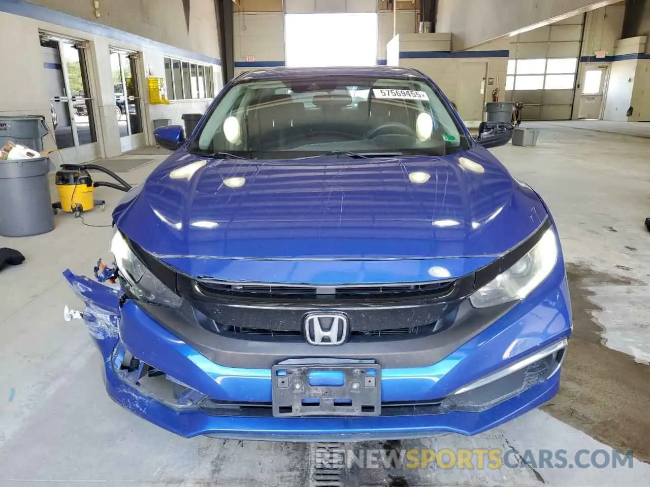 5 Photograph of a damaged car 2HGFC2F60KH507991 HONDA CIVIC 2019