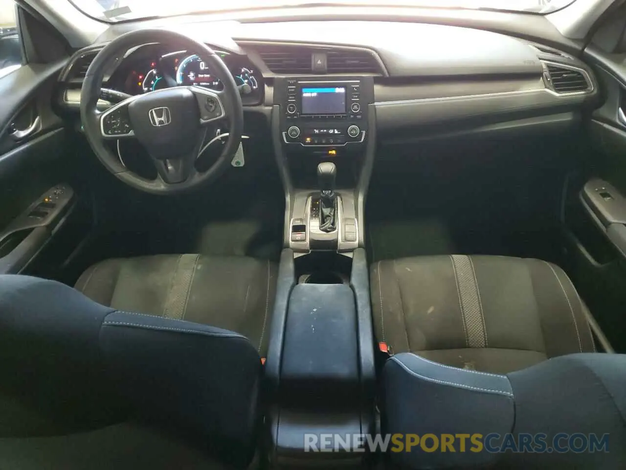 8 Photograph of a damaged car 2HGFC2F60KH507991 HONDA CIVIC 2019