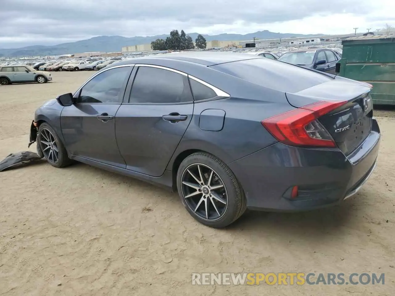 2 Photograph of a damaged car 2HGFC2F60KH534303 HONDA CIVIC 2019