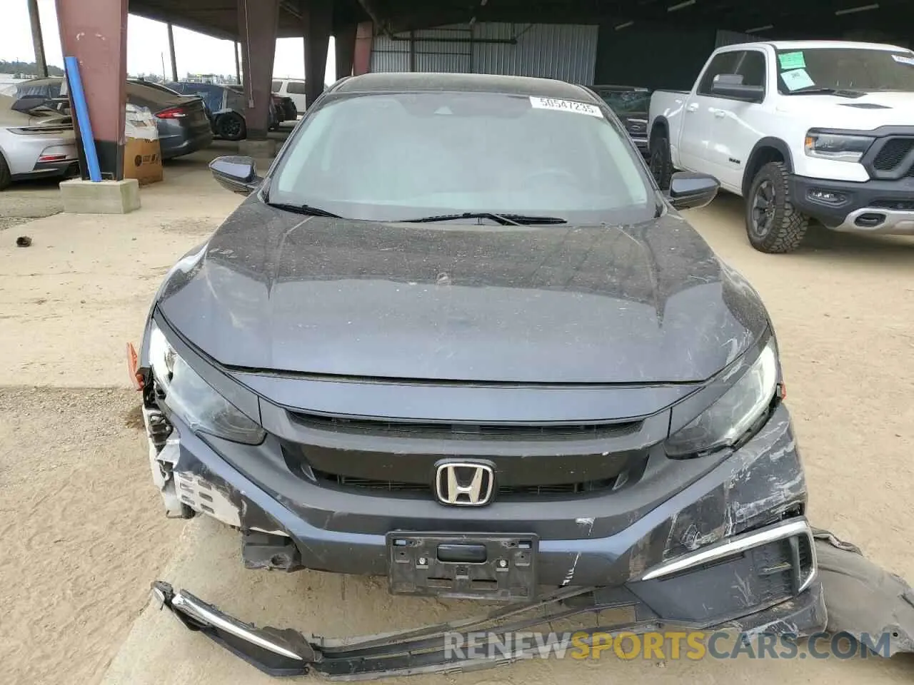 5 Photograph of a damaged car 2HGFC2F60KH534303 HONDA CIVIC 2019