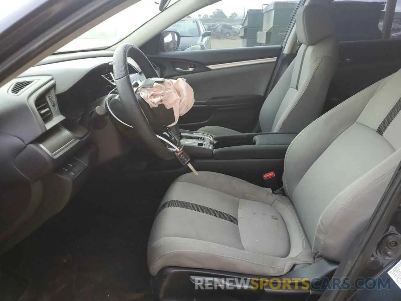 7 Photograph of a damaged car 2HGFC2F60KH534303 HONDA CIVIC 2019