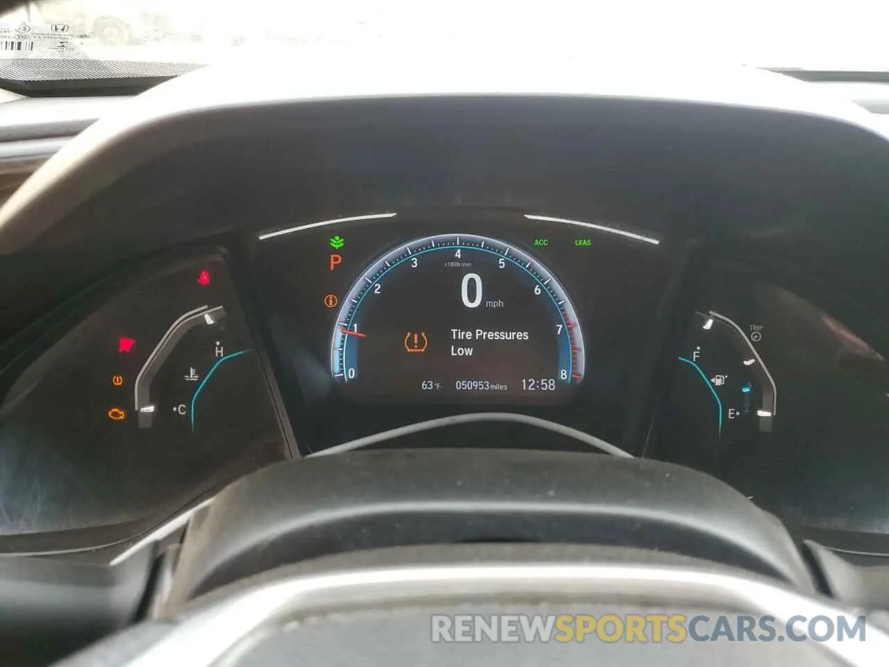 9 Photograph of a damaged car 2HGFC2F60KH534303 HONDA CIVIC 2019