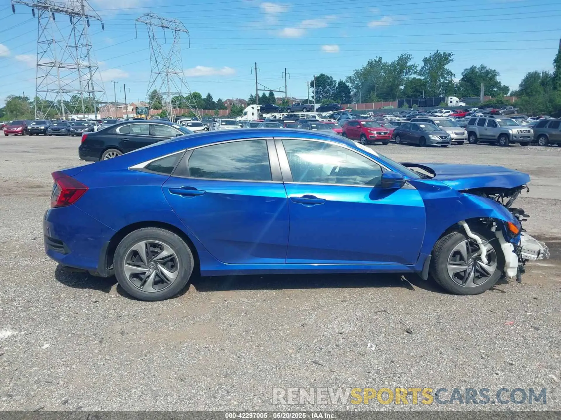 14 Photograph of a damaged car 2HGFC2F60KH538853 HONDA CIVIC 2019