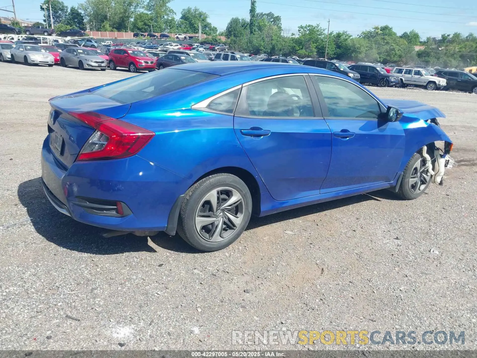 4 Photograph of a damaged car 2HGFC2F60KH538853 HONDA CIVIC 2019