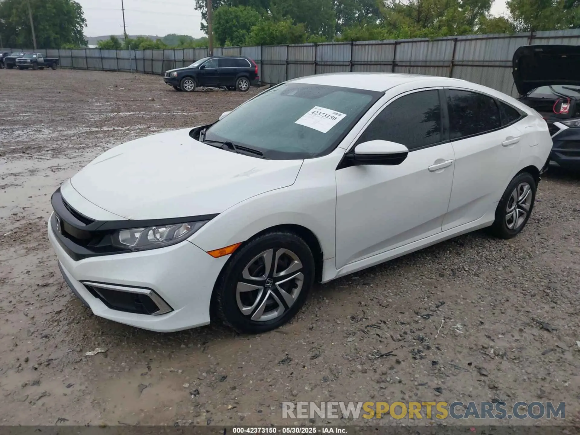 2 Photograph of a damaged car 2HGFC2F60KH564658 HONDA CIVIC 2019