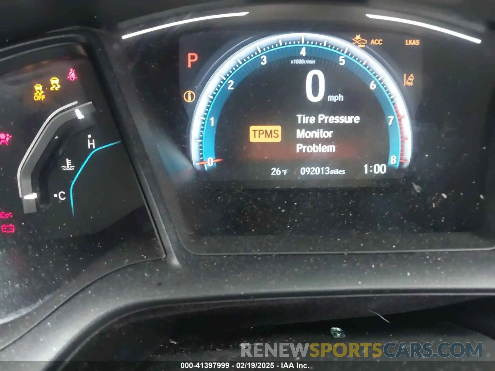 15 Photograph of a damaged car 2HGFC2F60KH573652 HONDA CIVIC 2019