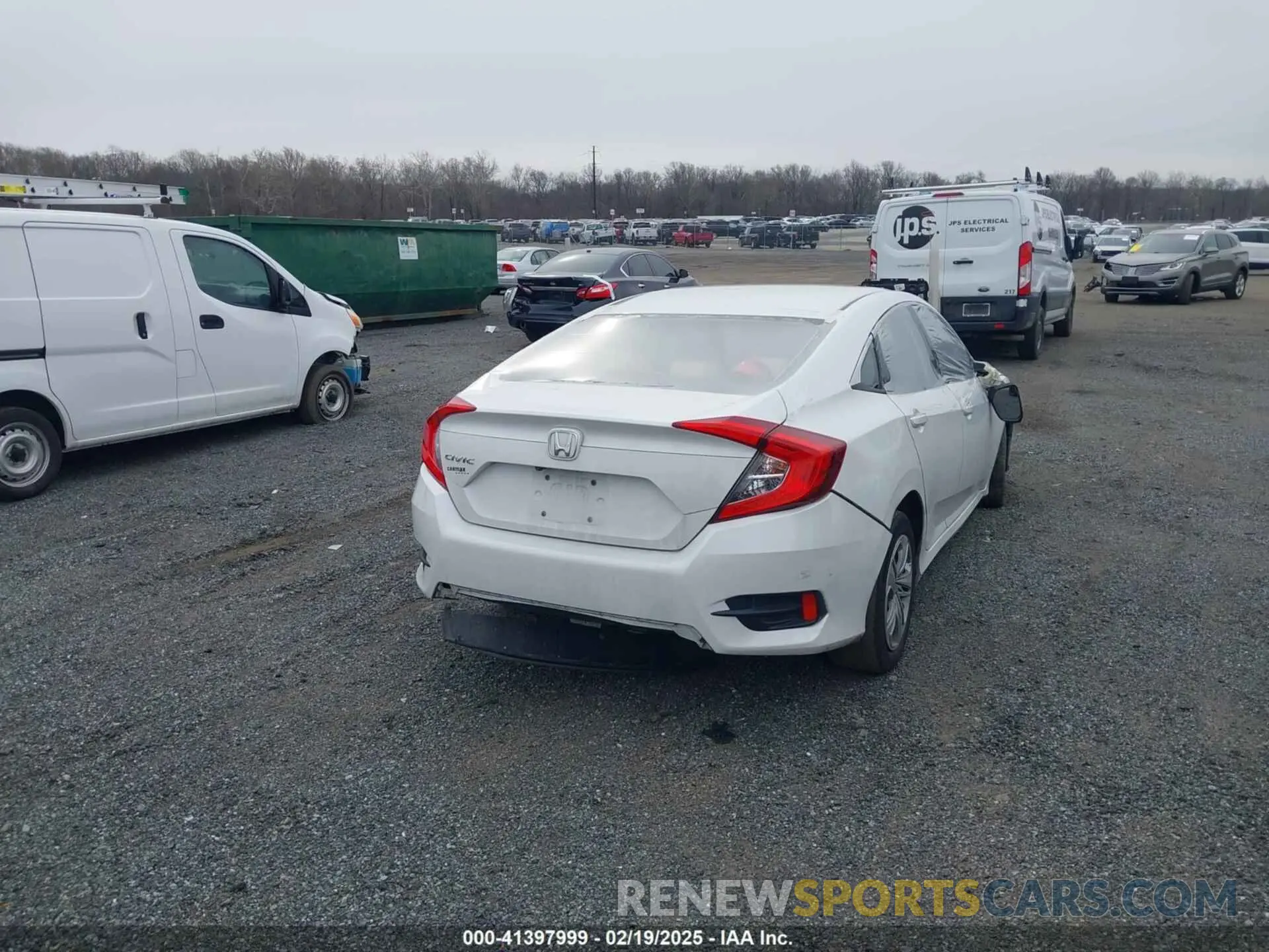 4 Photograph of a damaged car 2HGFC2F60KH573652 HONDA CIVIC 2019