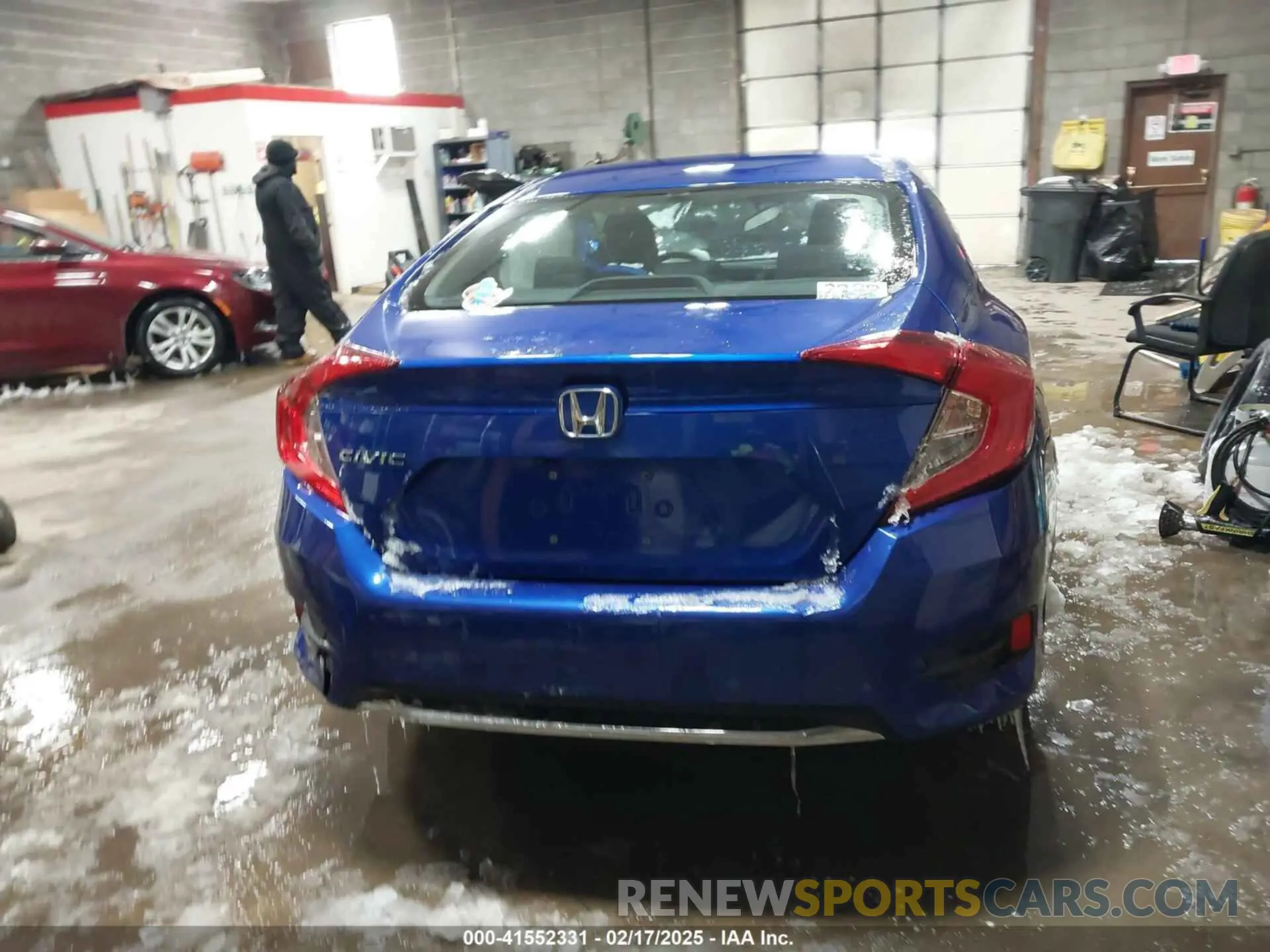 16 Photograph of a damaged car 2HGFC2F60KH579886 HONDA CIVIC 2019