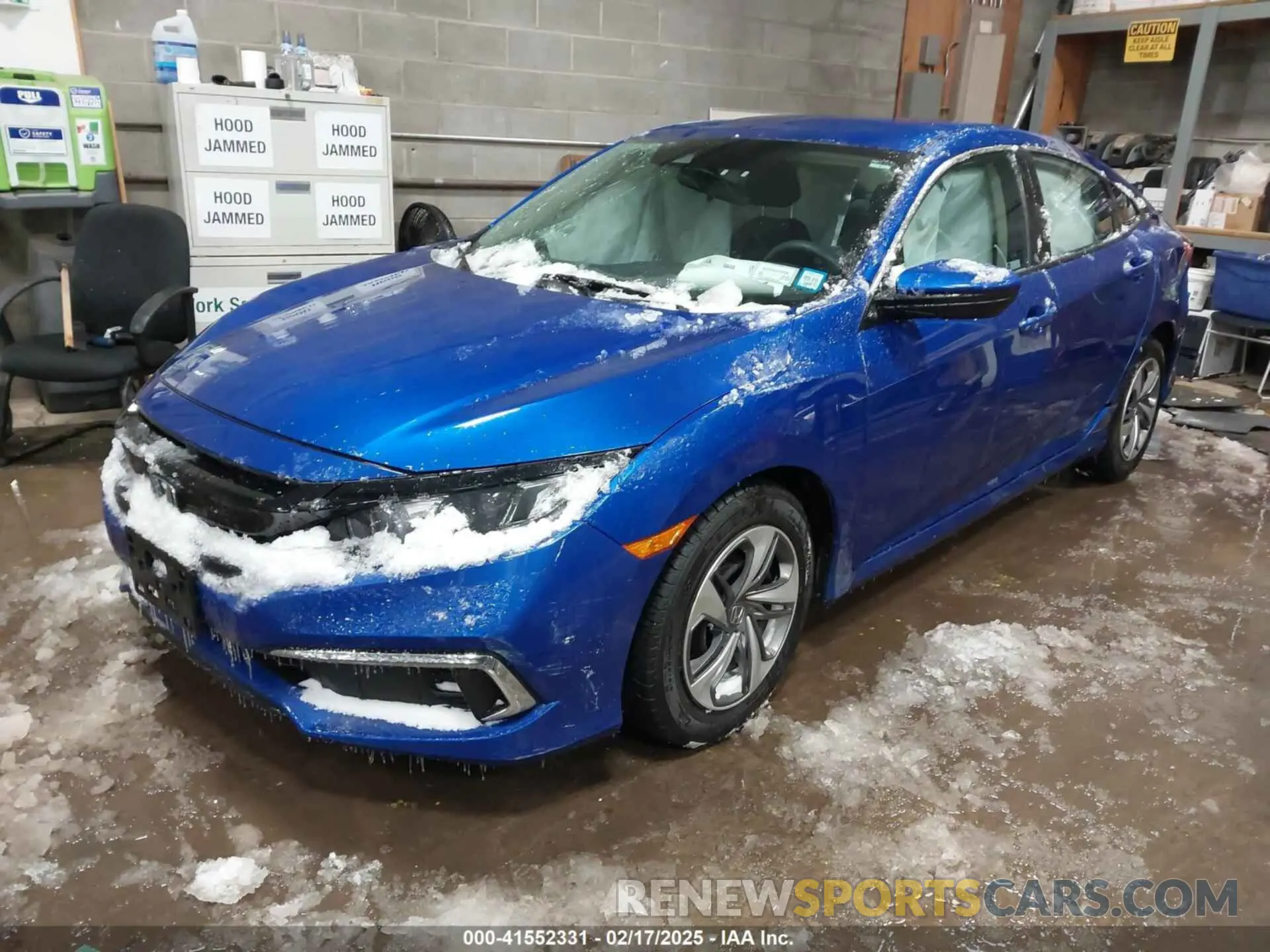 2 Photograph of a damaged car 2HGFC2F60KH579886 HONDA CIVIC 2019