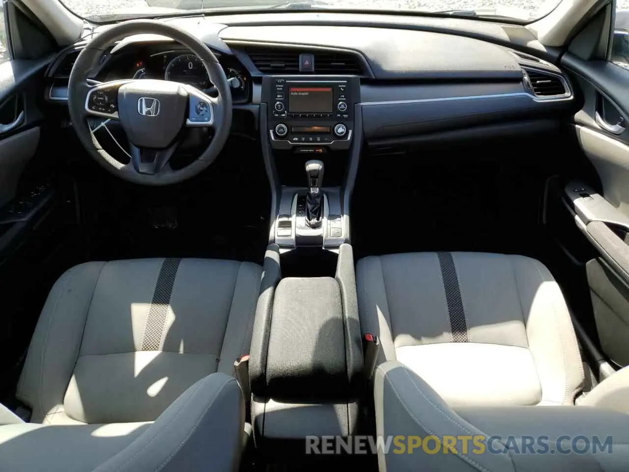 8 Photograph of a damaged car 2HGFC2F60KH589964 HONDA CIVIC 2019