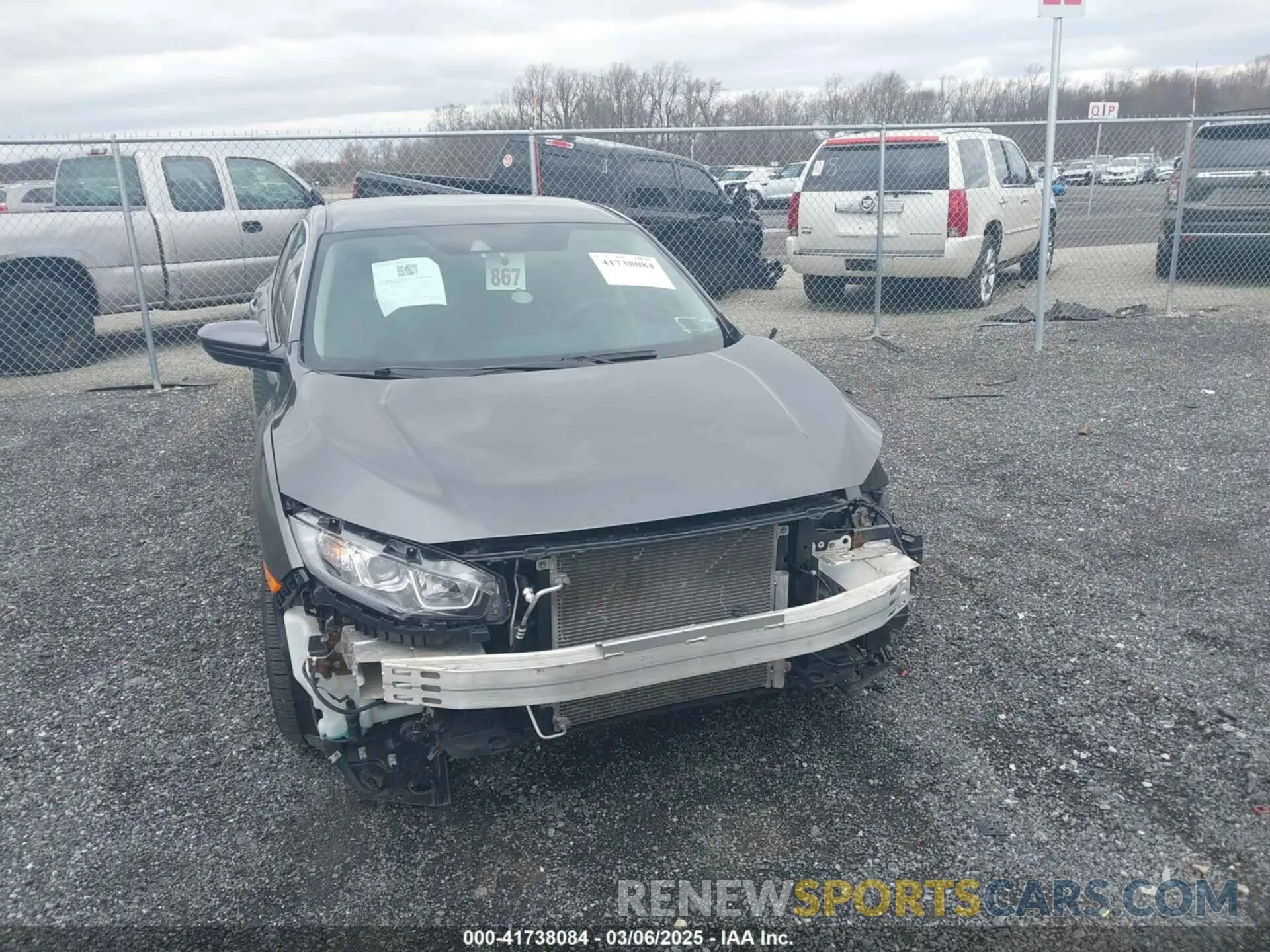 12 Photograph of a damaged car 2HGFC2F60KH591472 HONDA CIVIC 2019