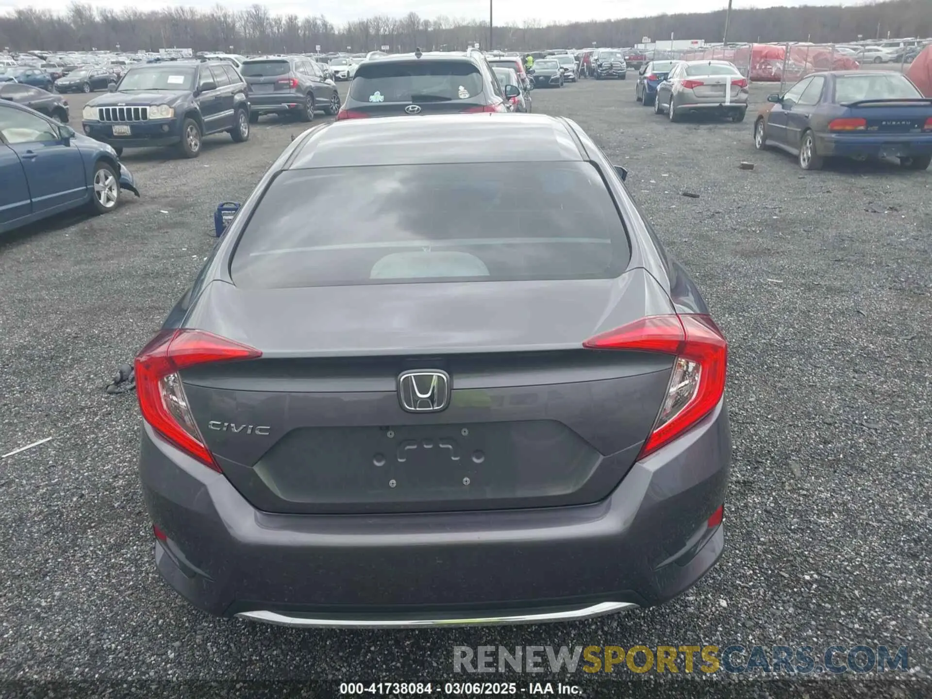 16 Photograph of a damaged car 2HGFC2F60KH591472 HONDA CIVIC 2019