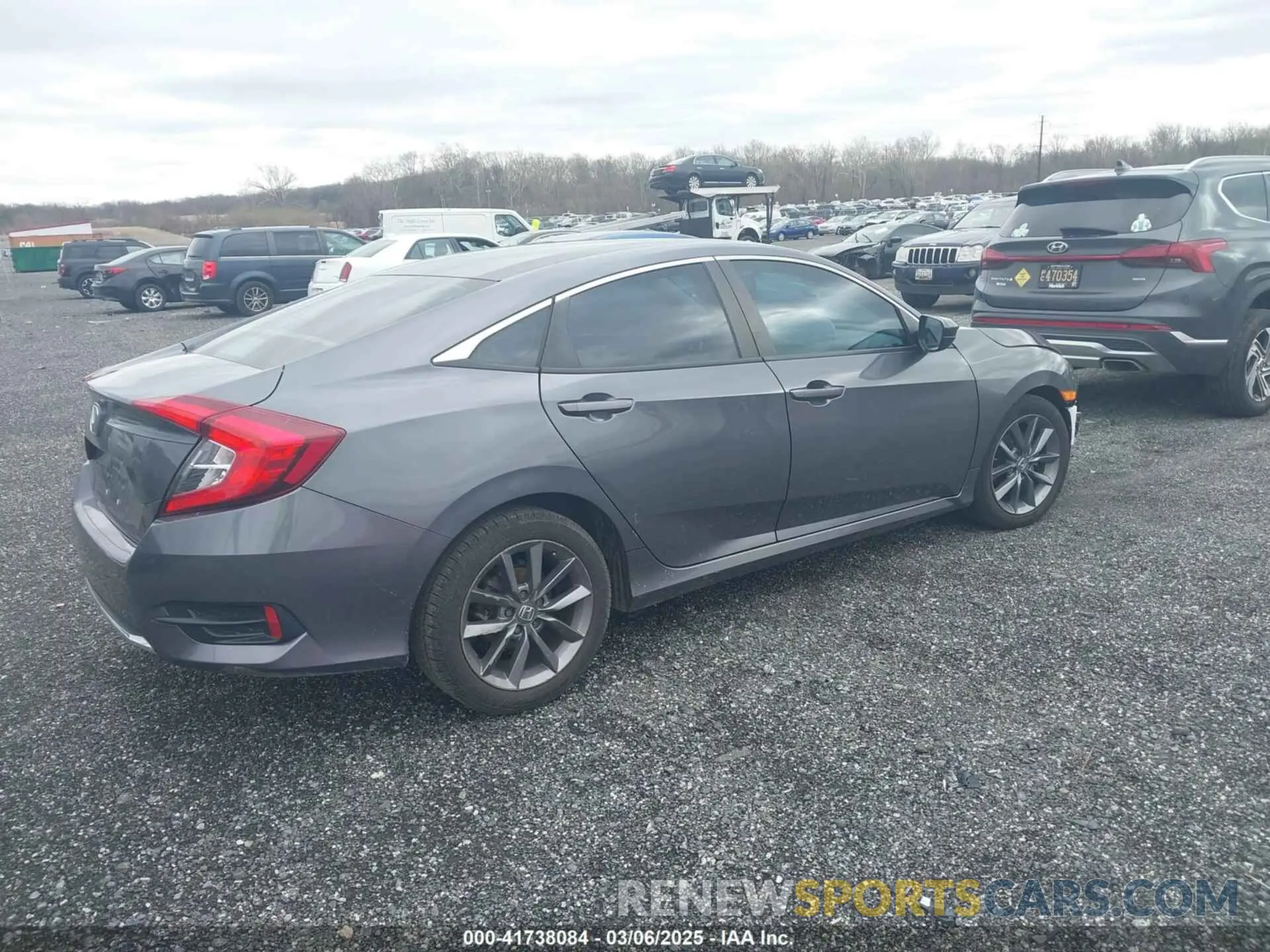 4 Photograph of a damaged car 2HGFC2F60KH591472 HONDA CIVIC 2019