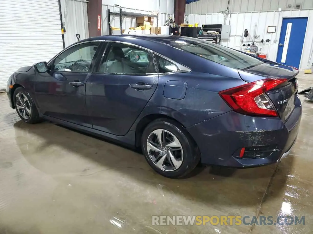 2 Photograph of a damaged car 2HGFC2F60KH591892 HONDA CIVIC 2019
