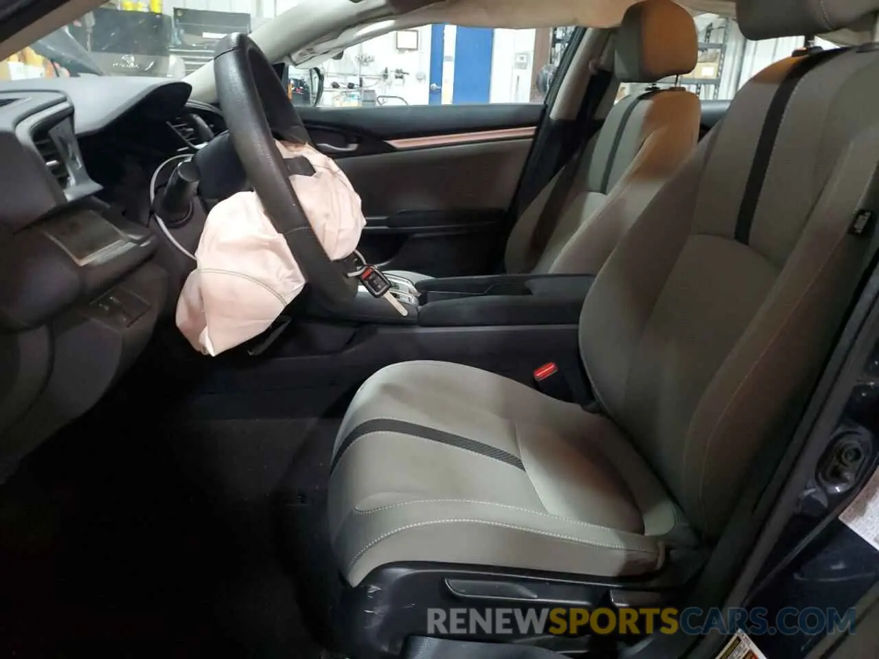 7 Photograph of a damaged car 2HGFC2F60KH591892 HONDA CIVIC 2019