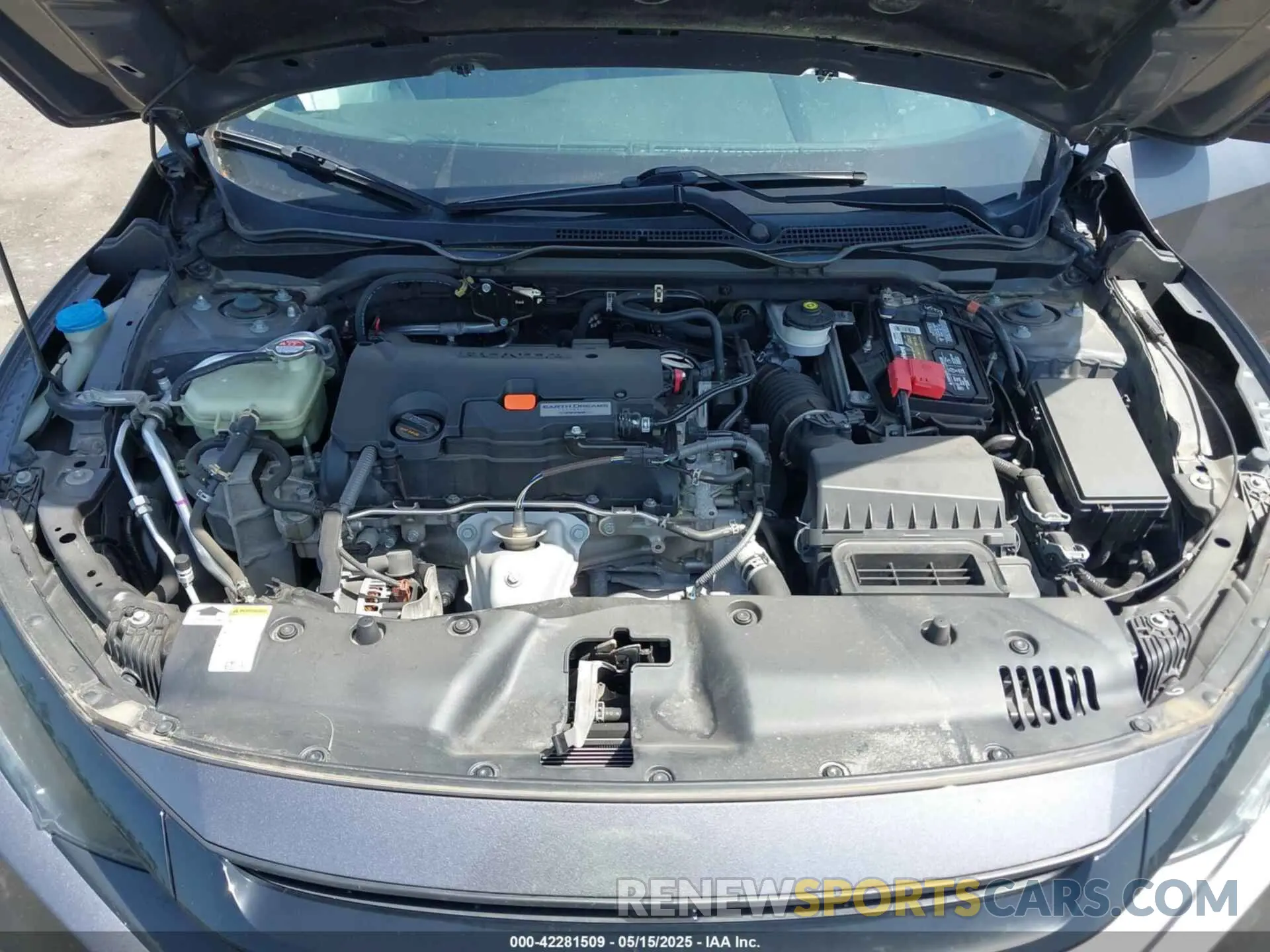 10 Photograph of a damaged car 2HGFC2F60KH596686 HONDA CIVIC 2019