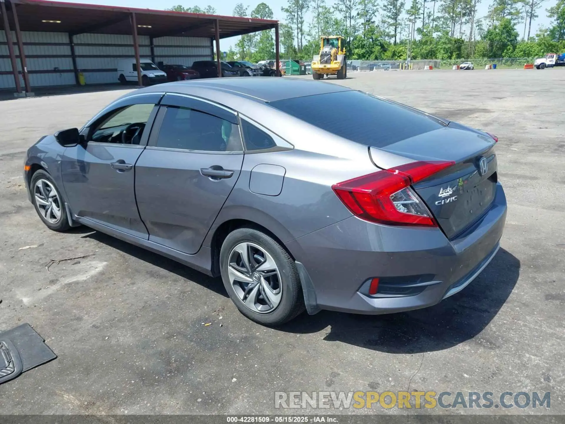 3 Photograph of a damaged car 2HGFC2F60KH596686 HONDA CIVIC 2019