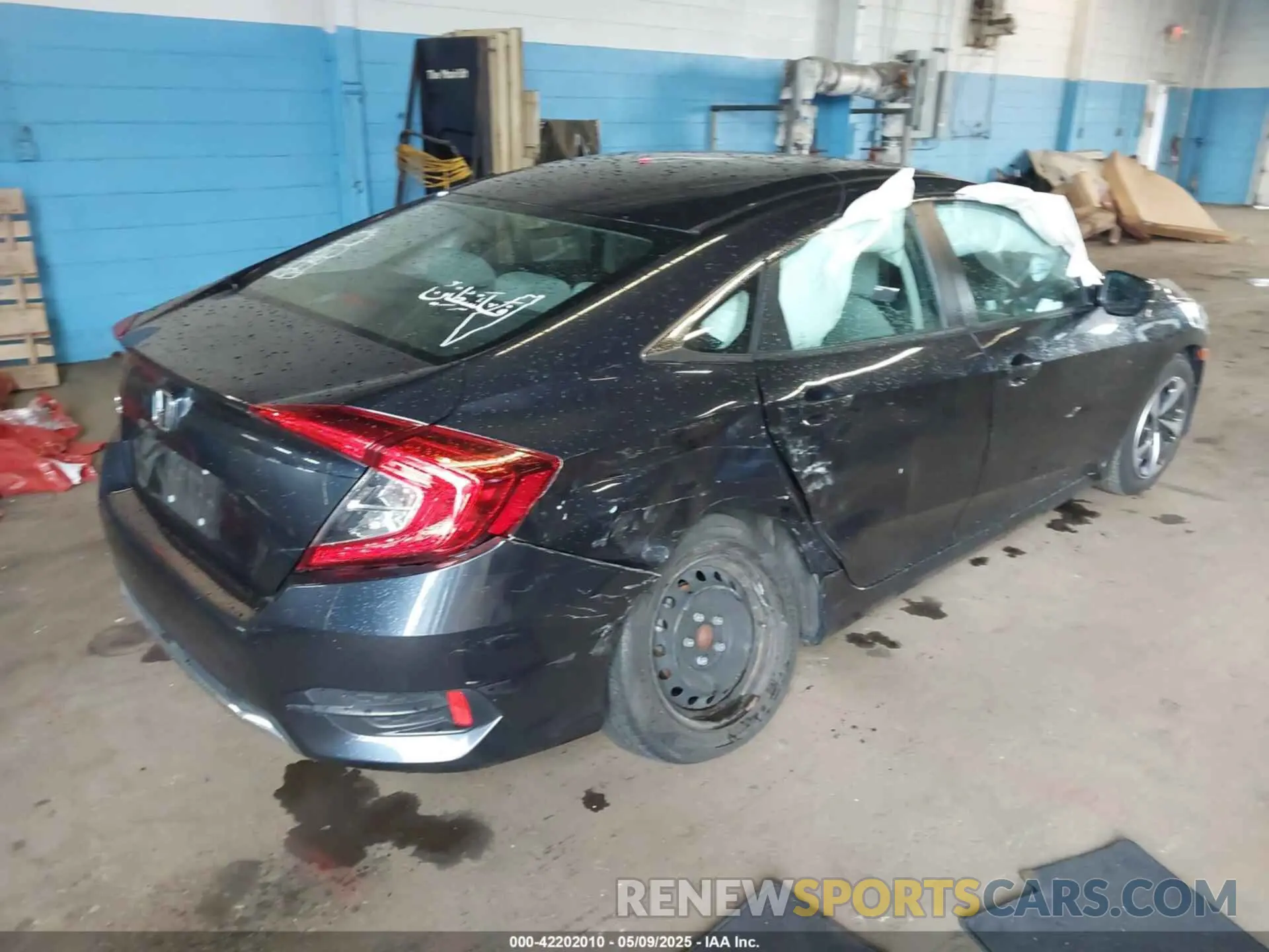 4 Photograph of a damaged car 2HGFC2F60KH599328 HONDA CIVIC 2019