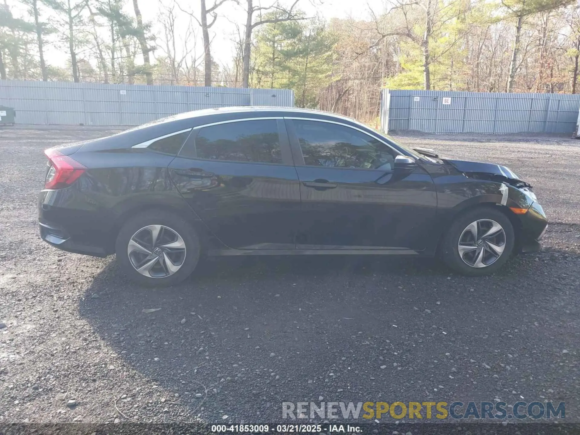 13 Photograph of a damaged car 2HGFC2F61KH509992 HONDA CIVIC 2019
