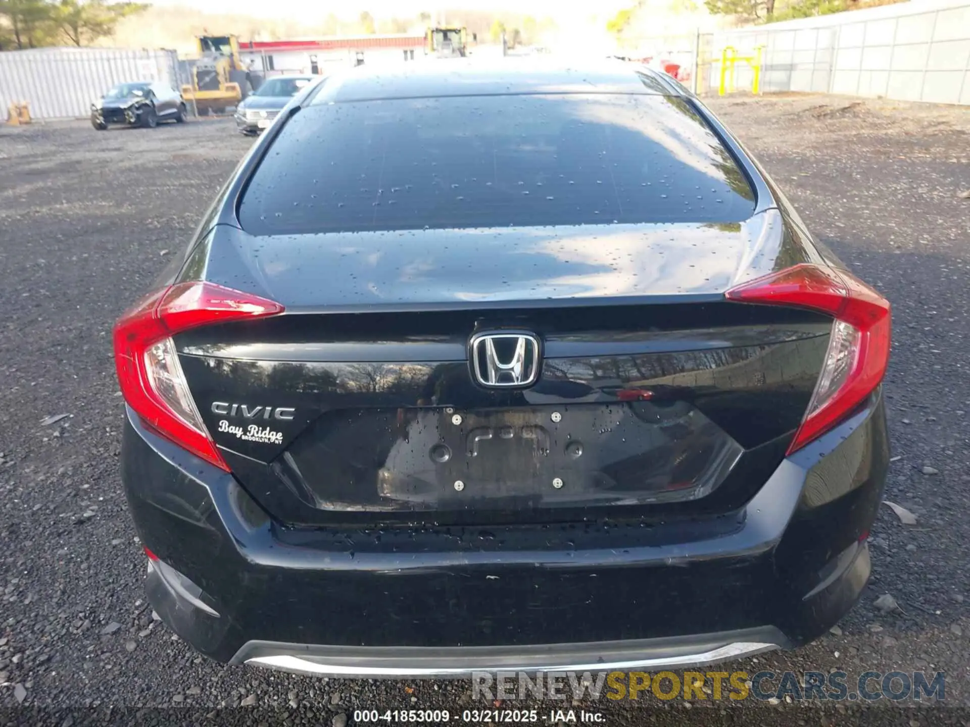 16 Photograph of a damaged car 2HGFC2F61KH509992 HONDA CIVIC 2019