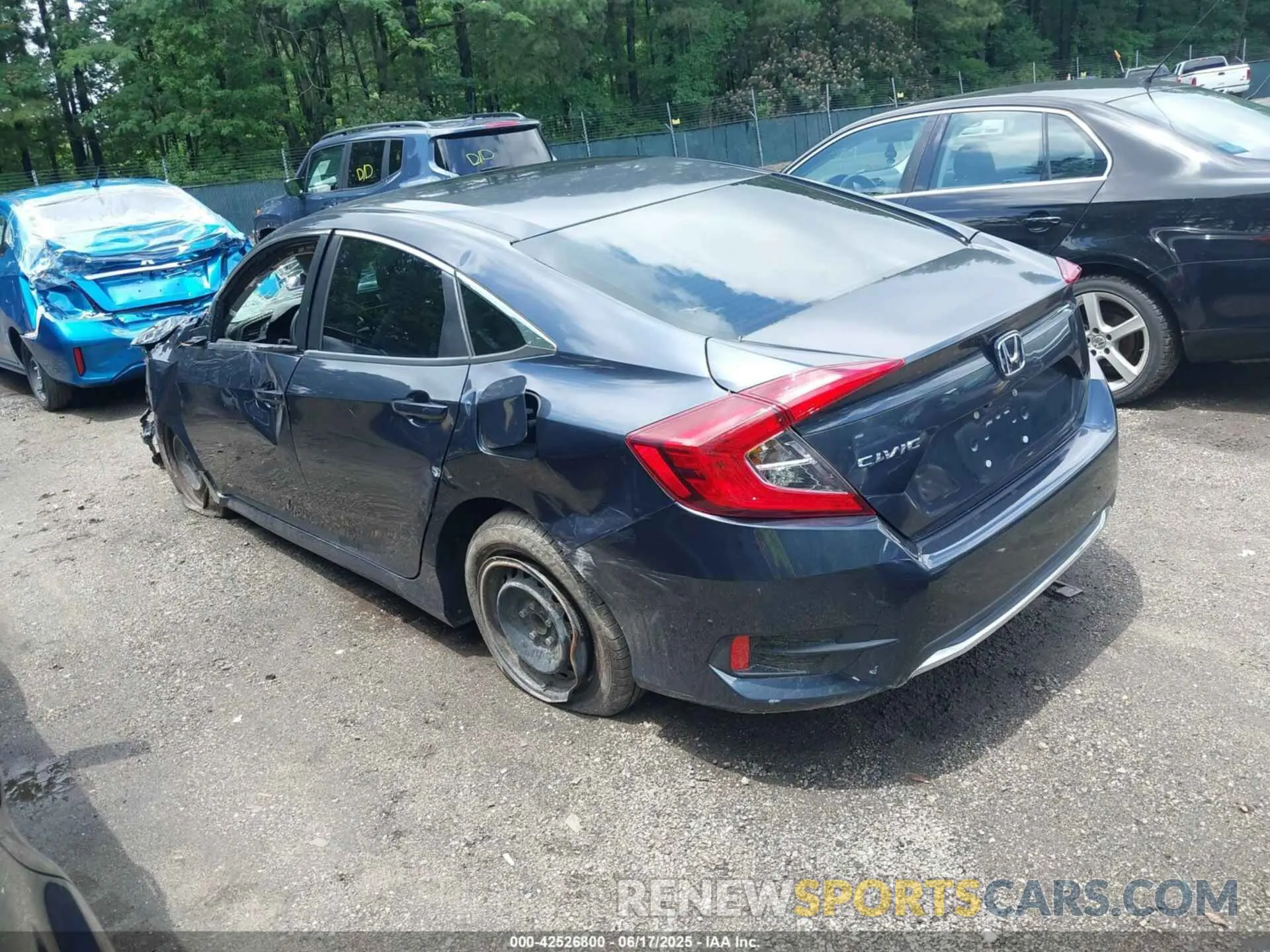 3 Photograph of a damaged car 2HGFC2F61KH534309 HONDA CIVIC 2019
