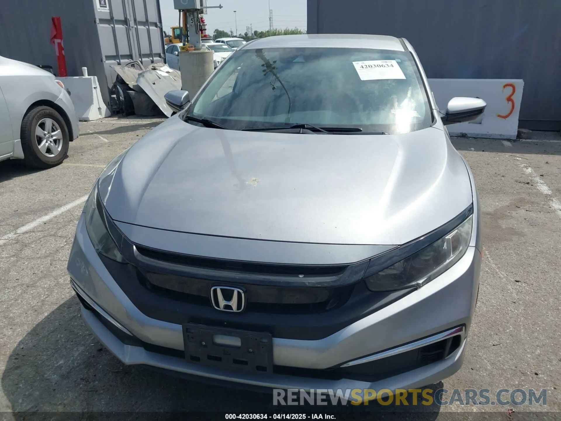 12 Photograph of a damaged car 2HGFC2F61KH536965 HONDA CIVIC 2019