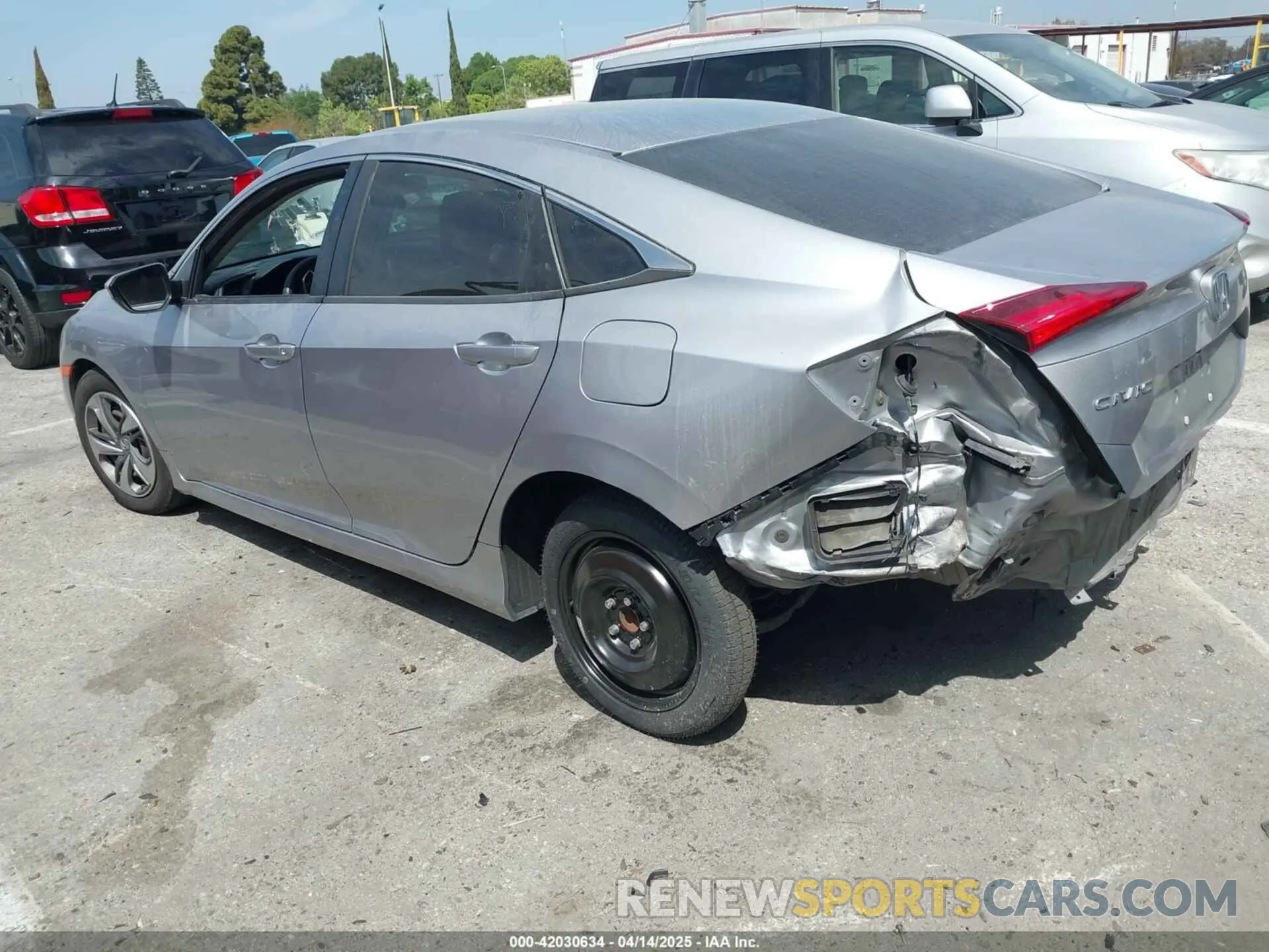 3 Photograph of a damaged car 2HGFC2F61KH536965 HONDA CIVIC 2019