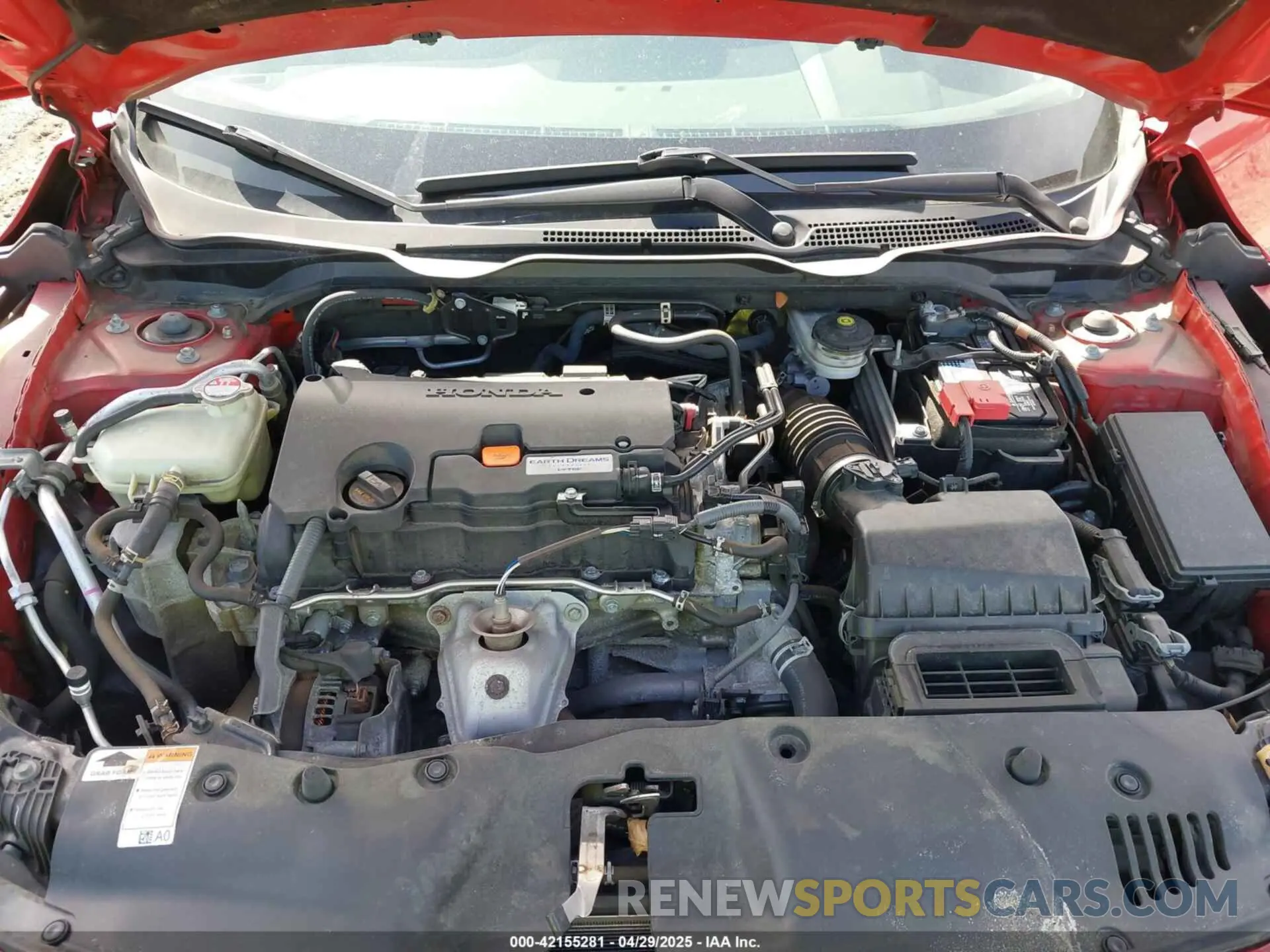 10 Photograph of a damaged car 2HGFC2F61KH538103 HONDA CIVIC 2019