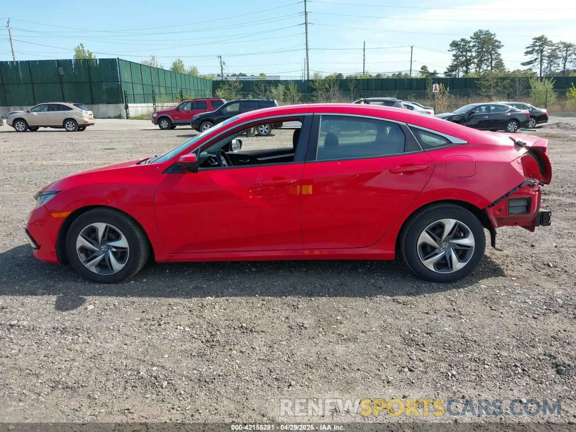 14 Photograph of a damaged car 2HGFC2F61KH538103 HONDA CIVIC 2019